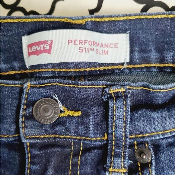 VTG Levi's Performance 511 Slim 16 Reg 28 x 28 Jeans - Picture 6 of 9